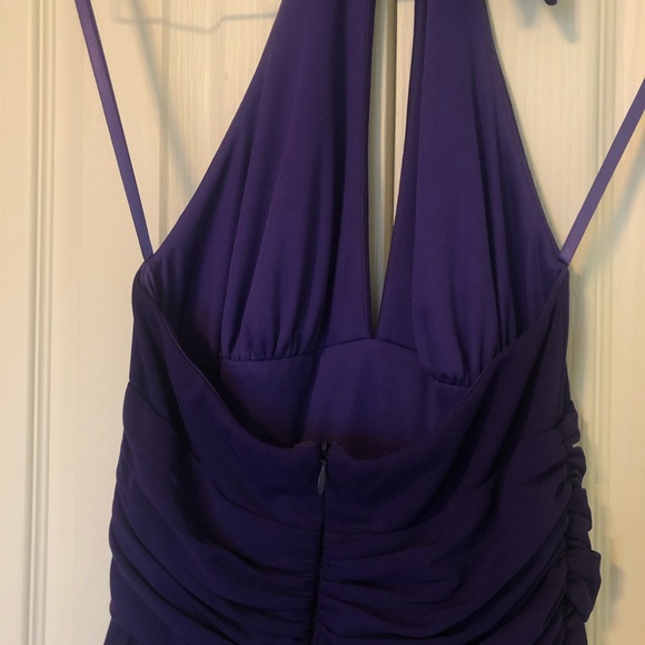 Cache Brilliant Purple Halter Dress - Picture 5 of 6